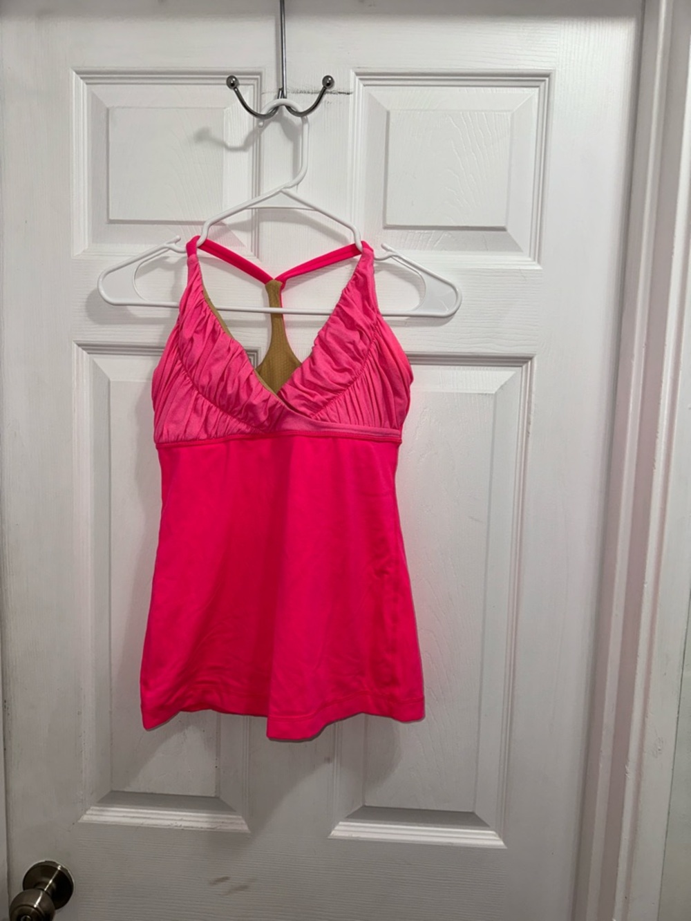 Lululemon Pure Balance Hot Pink Racerback Tank Top